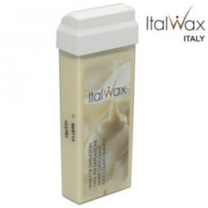 Cire Tiède Roll-ON Italwax 100ml /Chocolat Blanc